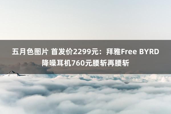 五月色图片 首发价2299元：拜雅Free BYRD降噪耳机760元腰斩再腰斩