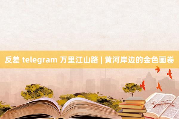 反差 telegram 万里江山路 | 黄河岸边的金色画卷